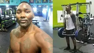 Anthony Rumble Johnson FULL strength & Conditioning workout August 2020