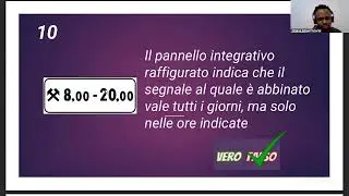 Quiz patente B in English