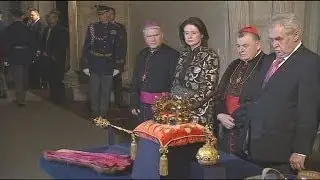 B&ouml;hmische Kronjuwelen auf dem Hradschin
