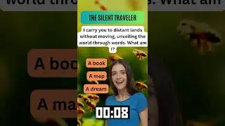 Can You Solve This Riddle?🚶&zwj;♂️ The Silent Traveler: Uncover the Enigma 🌍🧩 #shorts #viral #riddle