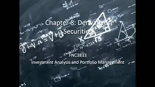 Chapter 8   Derivative Securities
