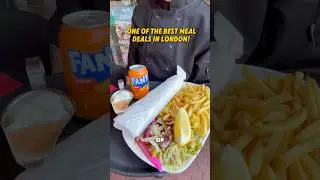 Crazy cheap eat in London! 🌯 #cheapeats #foodshorts