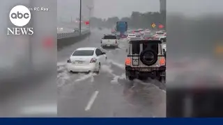 Storms hit Labor Day holiday weekend travel rush