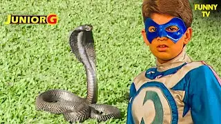 Junior G Vs नागिन &ndash; क्या होगा जब आमने सामने आएंगे? 🐍💥 | Junior G | New Superhero Series