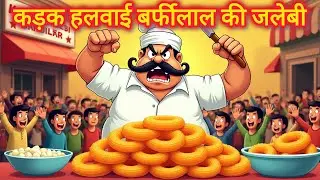 कड़क हलवाई बर्फीलाल की जलेबी | HINDI STORY | MORAL STORIES | HINDI KAHANIYA | FORMIND HINDI