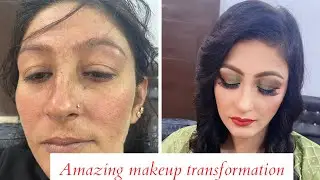 Amazing makeup tutorial| Saloon style party makeup| party makeup at home