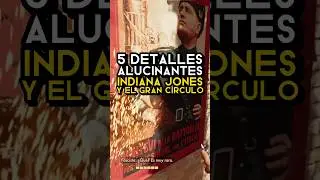 5 DETALLES ALUCINANTES de Indiana Jones y el Gran C&iacute;rculo 🤠 #indianajones #detallesalucinantes