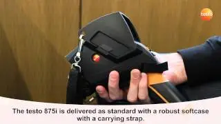 Thermal imager testo 875i: Removing softcase (15/15) | Be sure. Testo