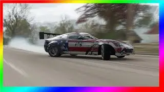 Forza Horizon 4   DRIFTING AROUND THE ENTIRE MAP