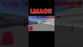 A SUS MOMENT IN ROBLOX ARSENAL... #shorts