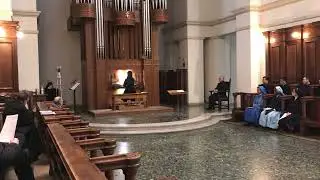 홍성주 세실리아 수녀, 전례 오르간 석사 1학년 시험 | Sr. Sungjoo Hong(Cecilia), Esame I anno in Organo Liturgico