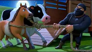 Thief Steals Animals from Old MacDonald&rsquo;s Farm 😱🐄 | Emotional Farm Story 😢