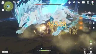This is How F2P ITTO Damage Looks Like C0, 4 star weapon no Buff !!!