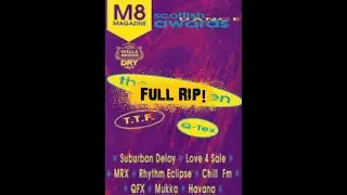 Cassette RIP - M8 Magazine Scottish Dance Awards Nominees - 1993 - Rave