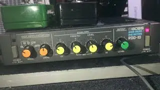 Boss ROD-10 mini-rack overdrive/distorsi&oacute;n. #BossRod10