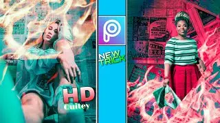 How To Add Fire HD Background In Photo🔥//PicartEding 🔥//vairla Edit