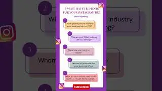 How To Optimize Your Instagram Bio | How to optimize Instagram business profile