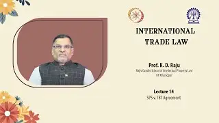 Lecture 14: SPS v. TBT Agreement