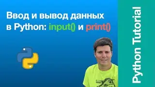 Python for beginners. Part 4. Input and output, input and print functions