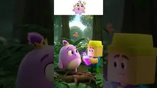 My Sprunki OC_ Poof &ndash; Drank the magic juice 💜 and grew too big for the jungle 😆