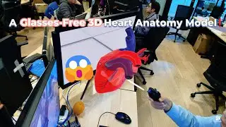😱This is WILD!! 🚀Real 3D Heart Anatomy Model: Beyond the Screen!