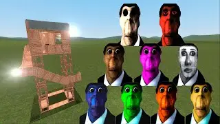 Семья Обунга против Башней в Garry's Mod