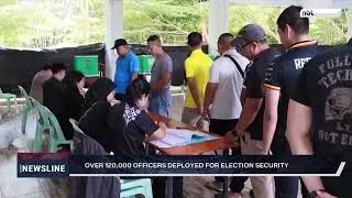 Over 120,000 Officers Deployed for Election Security