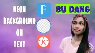 How to Make Neon Color Background On Text | Bu Dang