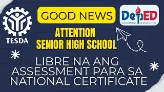 Senior High School May National Certificate Na Sa TESDA