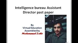 IB/Intelligence Bureau Assistant Director Past paper and some tips FPSC/NTS/CSS/IBP