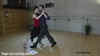 Tango Caminado - Giro caminado