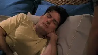 Two And A Half Men 4x08 Release the Dogs (Charlie Sleeps at Noon)