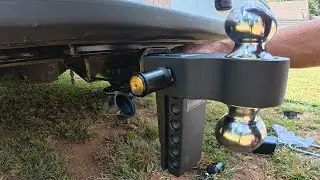 Adjustable 12000LB Trailer Hitch Ball Mount 6