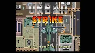 Urban Strike - Analogue Mega SG Gameplay (Genesis/Megadrive)