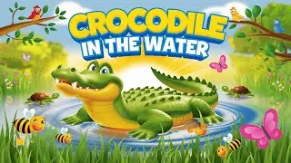 Crocodile in the Water | Fun Kids Song with Splashes & Smiles!