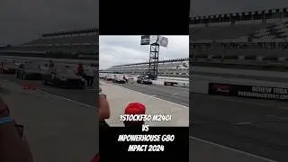 1StockF30 vs MPowerhouse G80 MPact 2024 #bmw #cars #racing #automobile #mpact