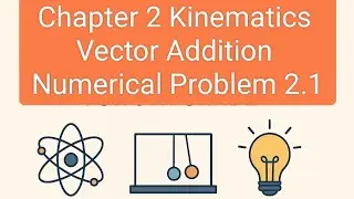 Chapter 2 Kinematics Numerical Problem 2.1 and Vector Addition