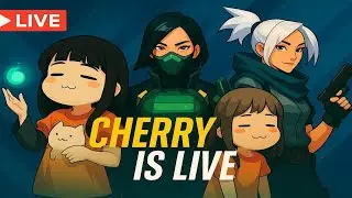 🔴Cherry Is Live : Cold Outside, Cozy Valorant Inside ❄️🎮| - GIRL GAMER #live #valorant #girlgamer