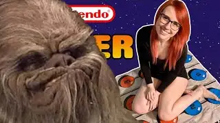 Wookiee Grandpa Reacts to Erin Plays' Power Pad Video