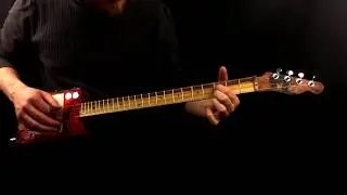 Psychedelic cigar box guitar Syd Barrett Madcap