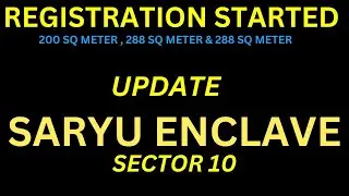 UPDATE -SARYU ENCLAVE SECTOR 10 ,  BDA BAREILLY NEW PLOT SCHEME STARTED FOR THIS SECTOR