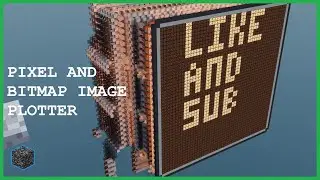 Pixel and Bitmap Image/Letter Display! - Minecraft Bedrock