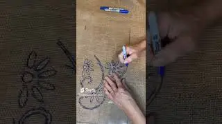 French Country Cottage Farmhouse Glam /Custom #burlap Fabric #shorts #youtubeshort #shortvideo #diy