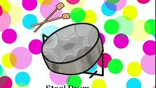 Steel Drum: Musical Instruments from Around the World - Originated from Trinidad and Tobago