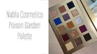 Nabla Poison Garden Eye Look // Playing with Eyeshadow