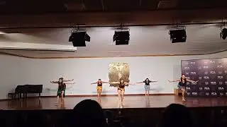 Afro intermedio, Facultad de Contadur&iacute;a, Talleres Danza UNAM, Alejandro Mendiz&aacute;bal, Febrero 2024.
