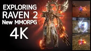 Exploring Raven 2 in 4k (New MMORPG)