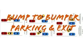 @hrdrivetech2411 #driving #basiclearners  .How to park #Bumptobump parking&exit