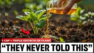 Vegetables Will Immediately Grow And Triple Your Yield | Water Once With This