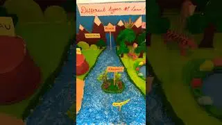 Types Of Land Forms School Project | EVS Project